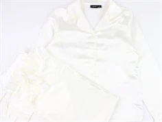 LMTD white alyssum pyjamas satin